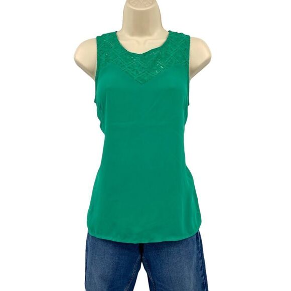 NWT Stitch Fix Creative Commune Top Green Size XS - Picture 2 of 7